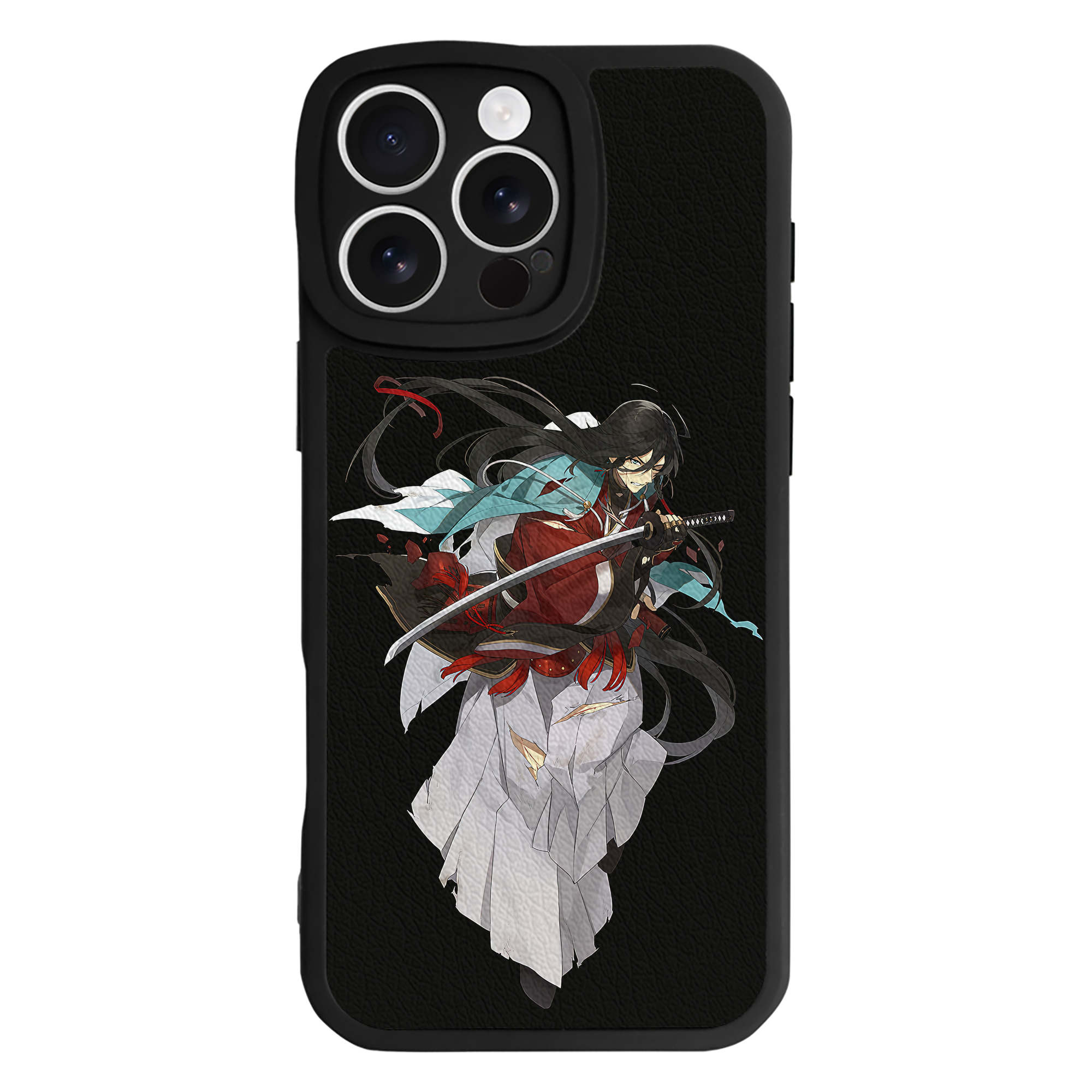 （画像用） 刀剣乱舞 Touken Ranbu 【iPhone 16シリーズ対応】シリコンスマホケース（レザー調） 材質：シリコン